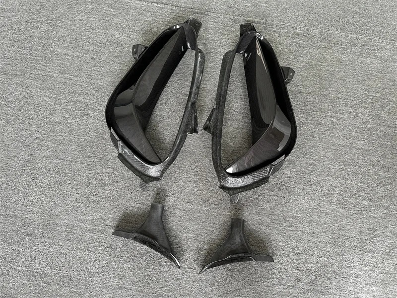 Dry Carbon Fiber Side Vents for SF90 Dry Carbon Fiber Replacement Air Vents for SF90 Side Fender Vent Car Part